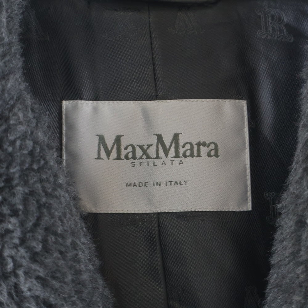 Max Mara(マックスマーラ) カディアック テディベア オーバーサイズ コート ウール アルパカ グレー 24210163136 レディース