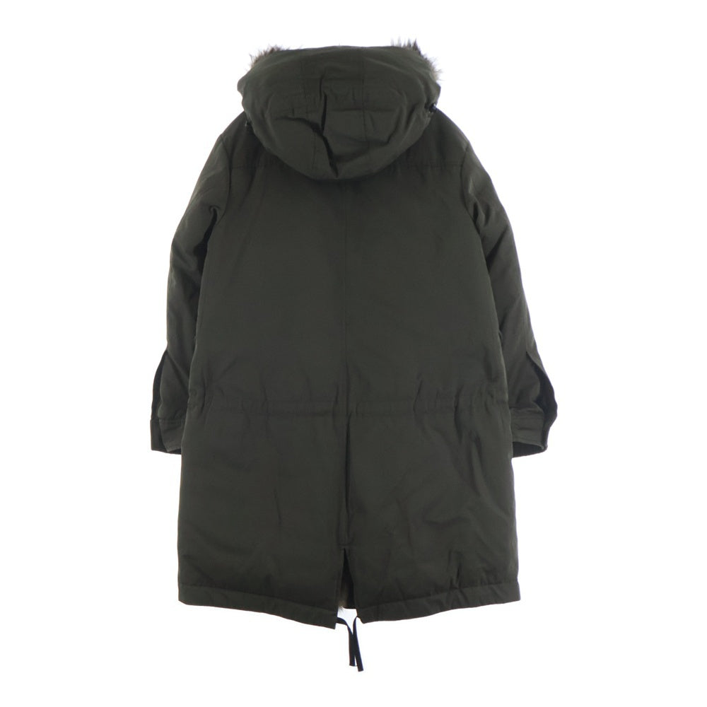 MONCLER(モンクレール) VERONIKA ヴェロニカ ファーデザインダウンコート カーキ C20934987715 レディース