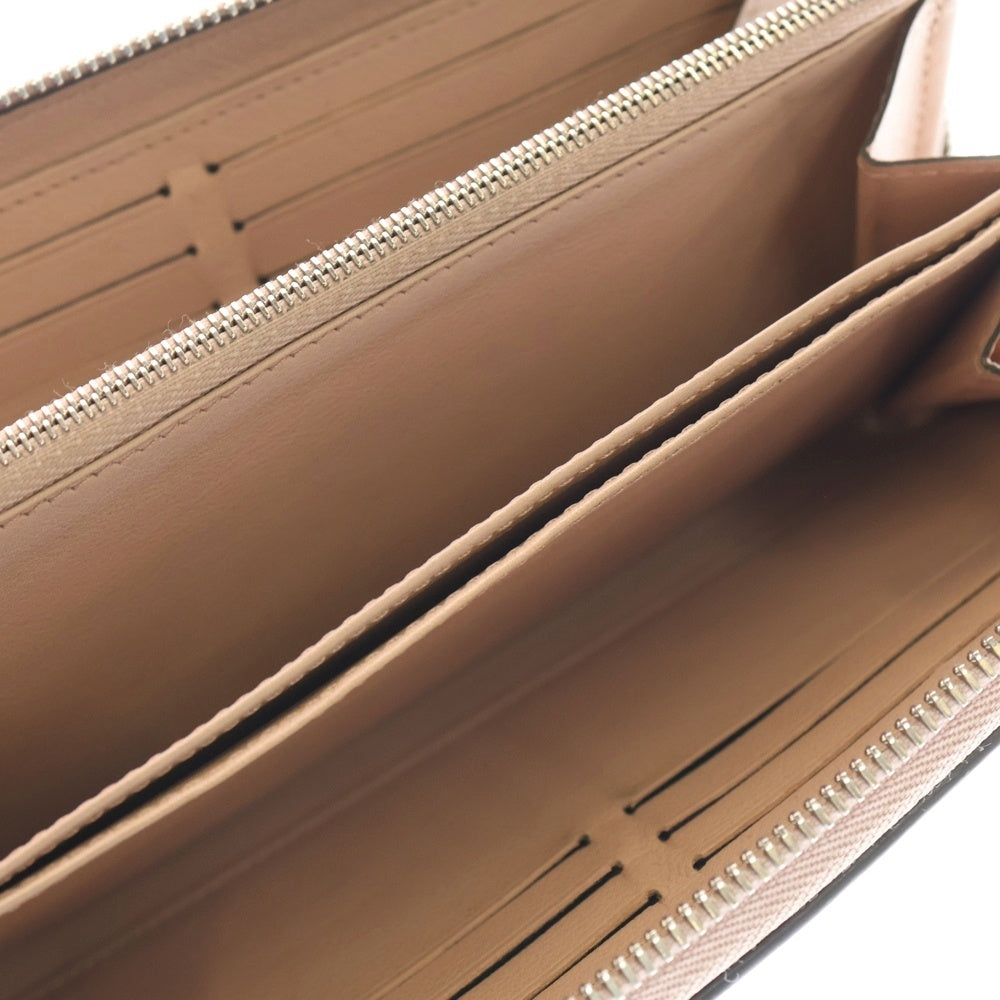 LOUIS VUITTON(ルイヴィトン) マヒナ ジッピーウォレット ロングウォレット 長財布 カードケース ピンク レザー マグノリア M61868 シルバー金具 レディース