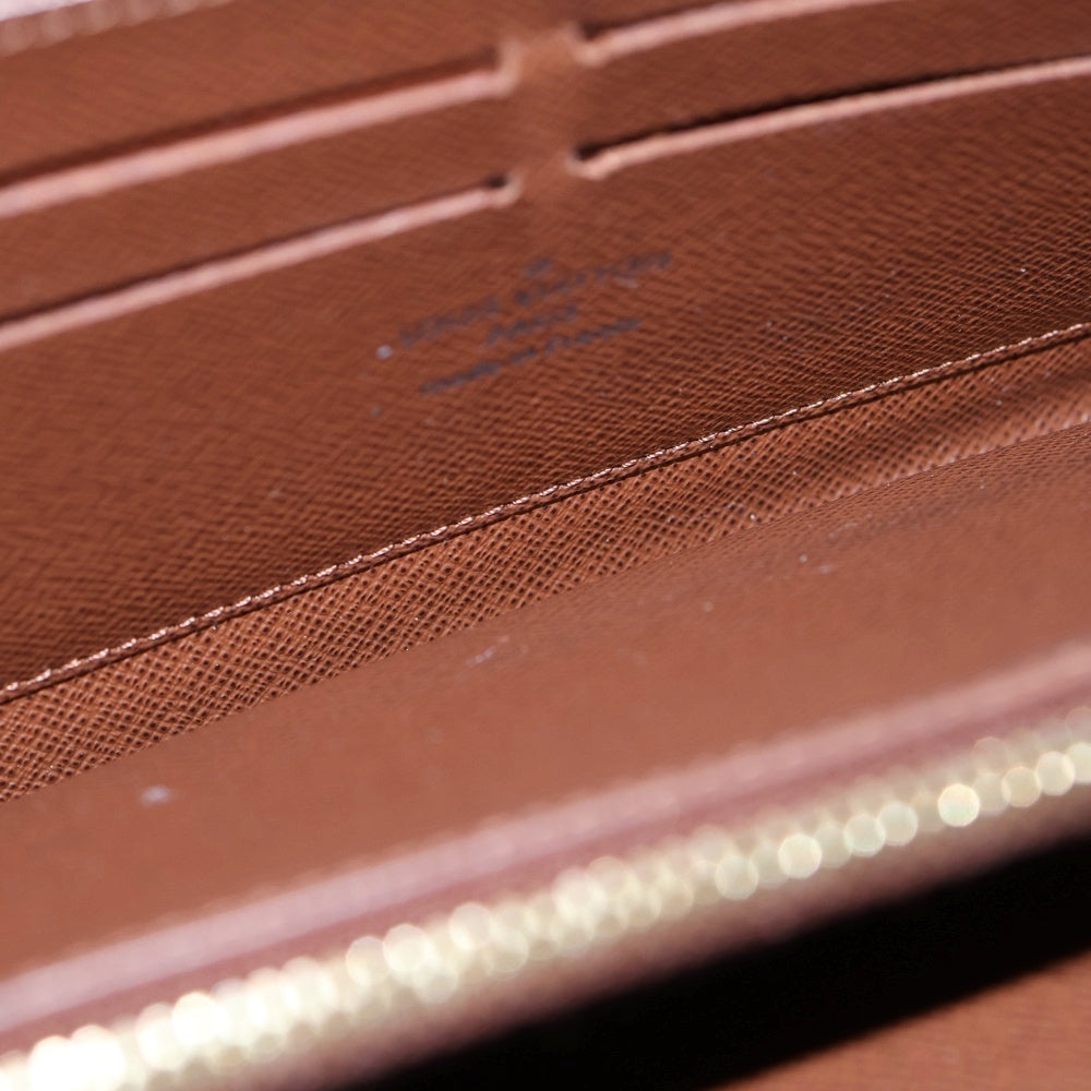 LOUIS VUITTON(ルイヴィトン) モノグラム ジッピーウォレットロングウォレット カードケース 長財布 ブラウン PVCレザー M42616 ゴールド金具