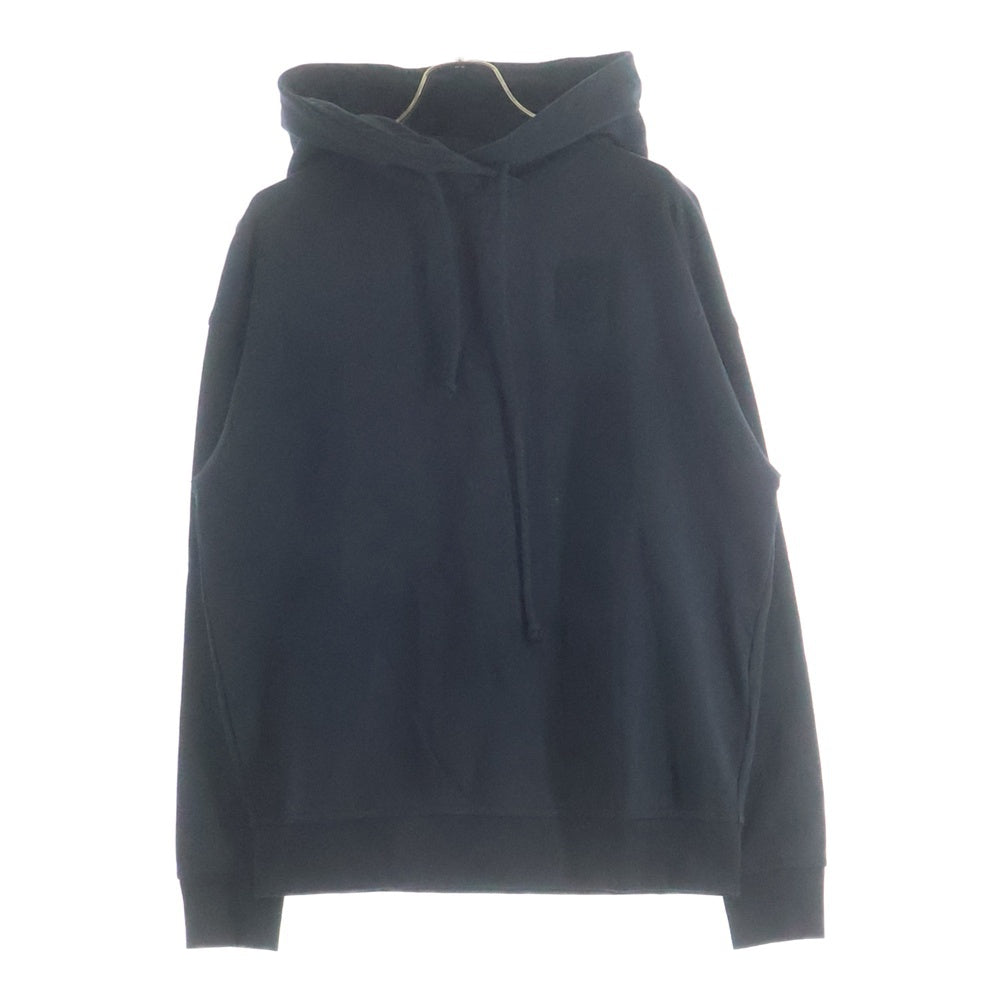 SPORTMAX(スポーツマックス) Sロゴ プルオーバーパーカー ブラック レディース