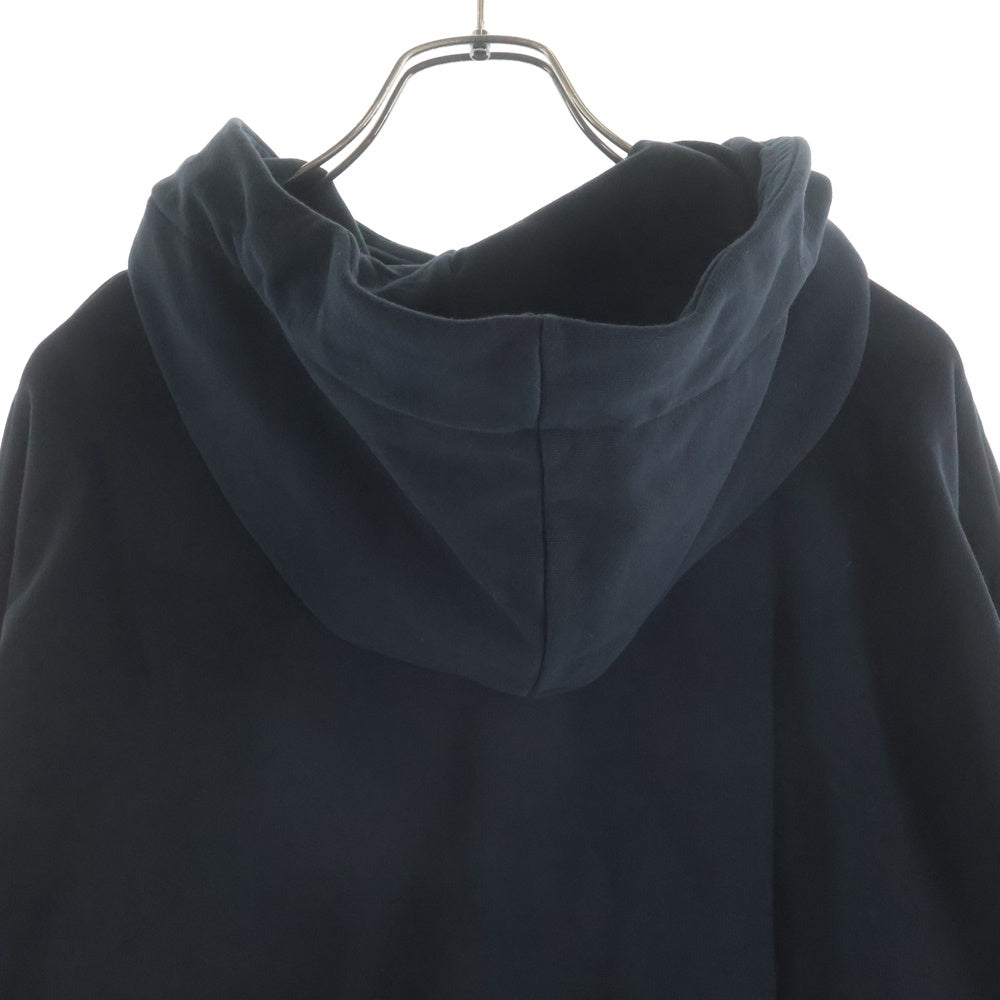 SPORTMAX(スポーツマックス) Sロゴ プルオーバーパーカー ブラック レディース
