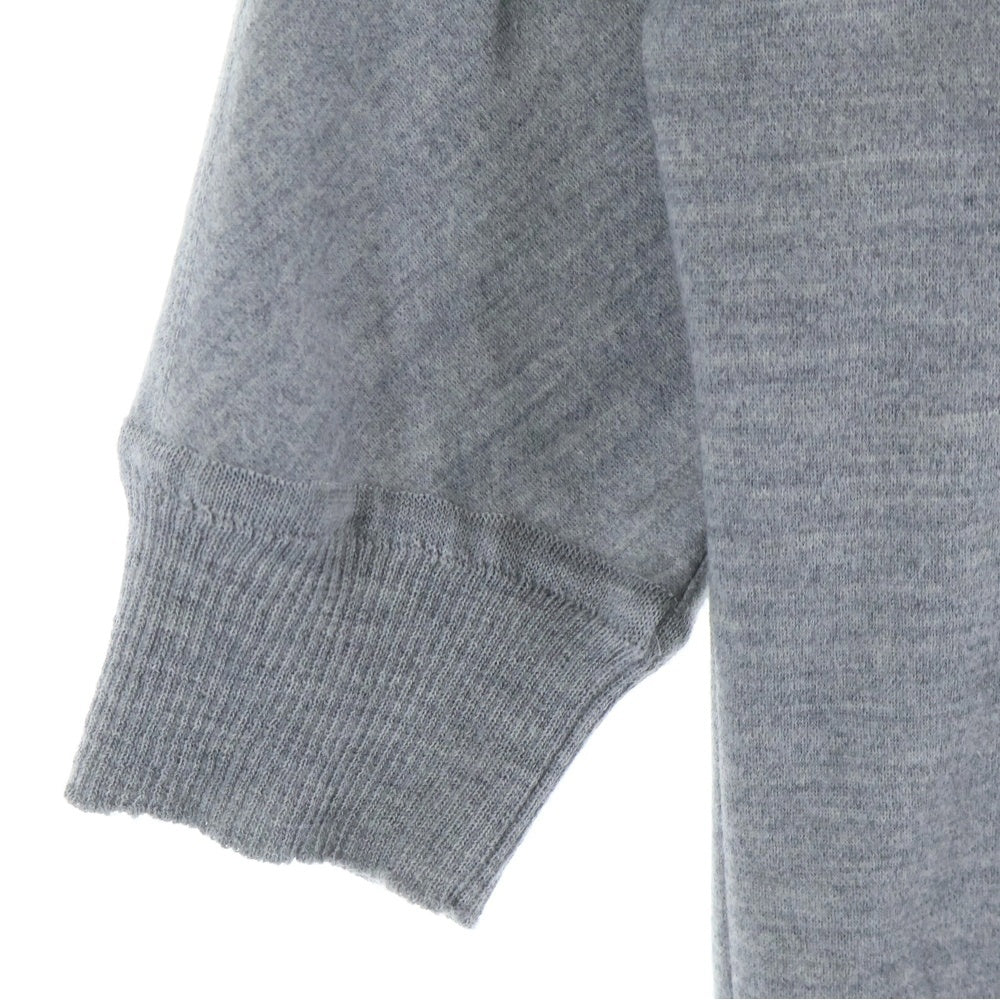 Max Mara(マックスマーラ) コットンウール ハイネックワンピース グレー 162606836700 レディース