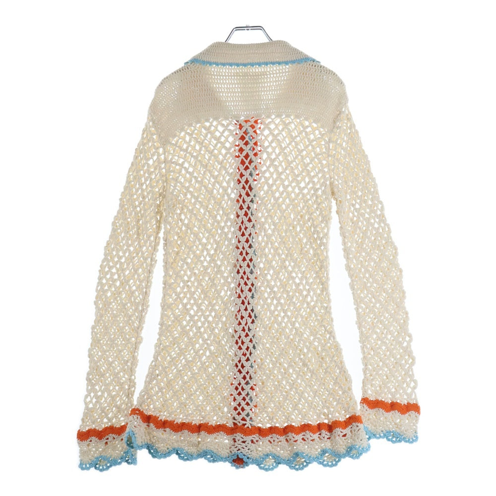 SPORTMAX(スポーツマックス) ローゲージニットシャツ ホワイト 23410121