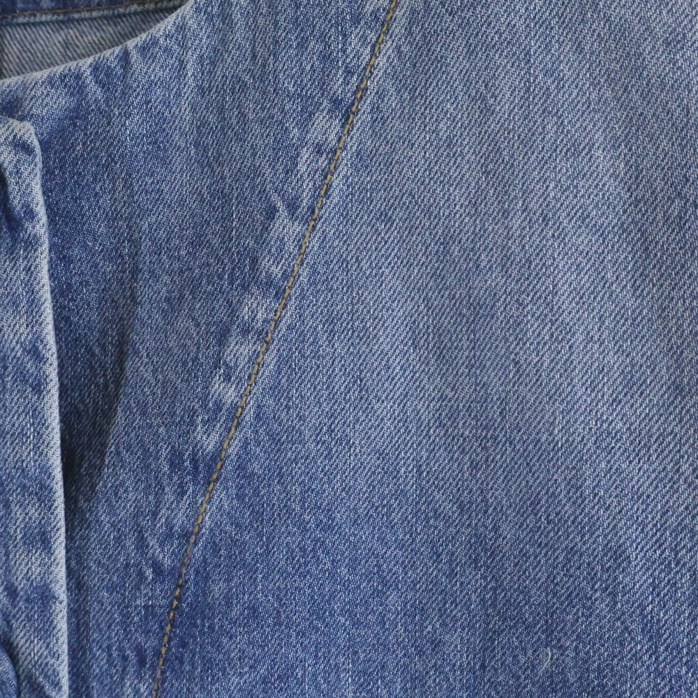 Weekend Max Mara(ウィークエンド マックスマーラ) ウィークエンド ノーカラーデニムジャケット インディゴ 504108276 レディース