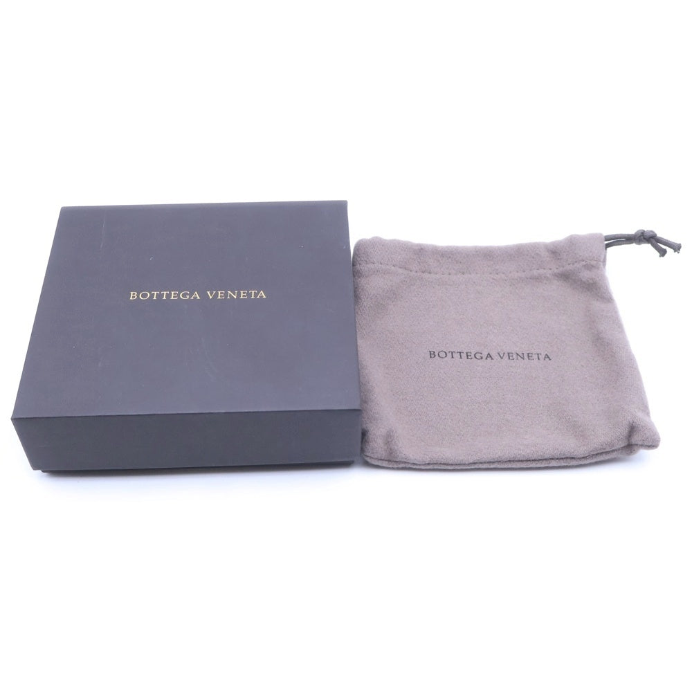 BOTTEGA VENETA(ボッテガヴェネタ) イントレチャート 三つ折りコンパクトウォレット 財布 コインケース グレー レザー
