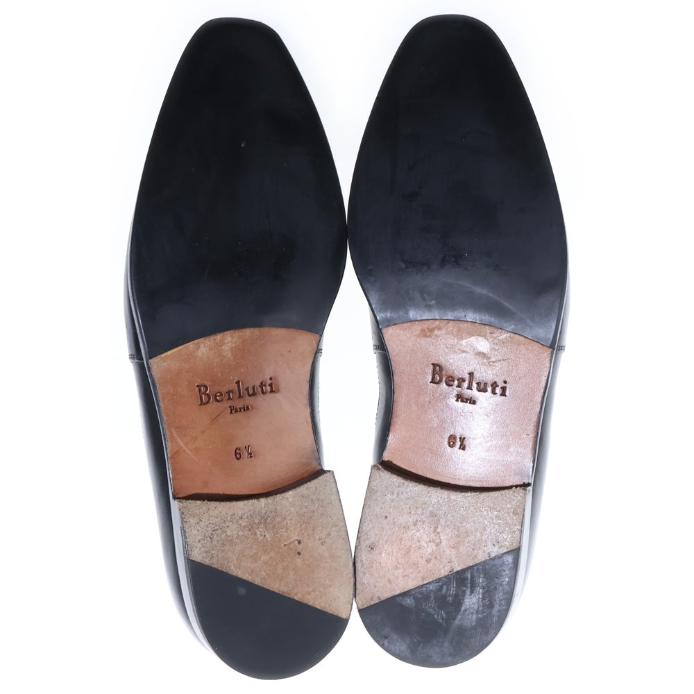 Berluti(ベルルッティ) サイドゴアレザーチェルシーブーツ ブラック 36.5