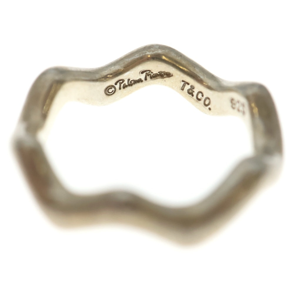 TIFFANY & Co.(ティファニー) パロマピカソ ウェーブリング 指輪 シルバー 925 ♯10