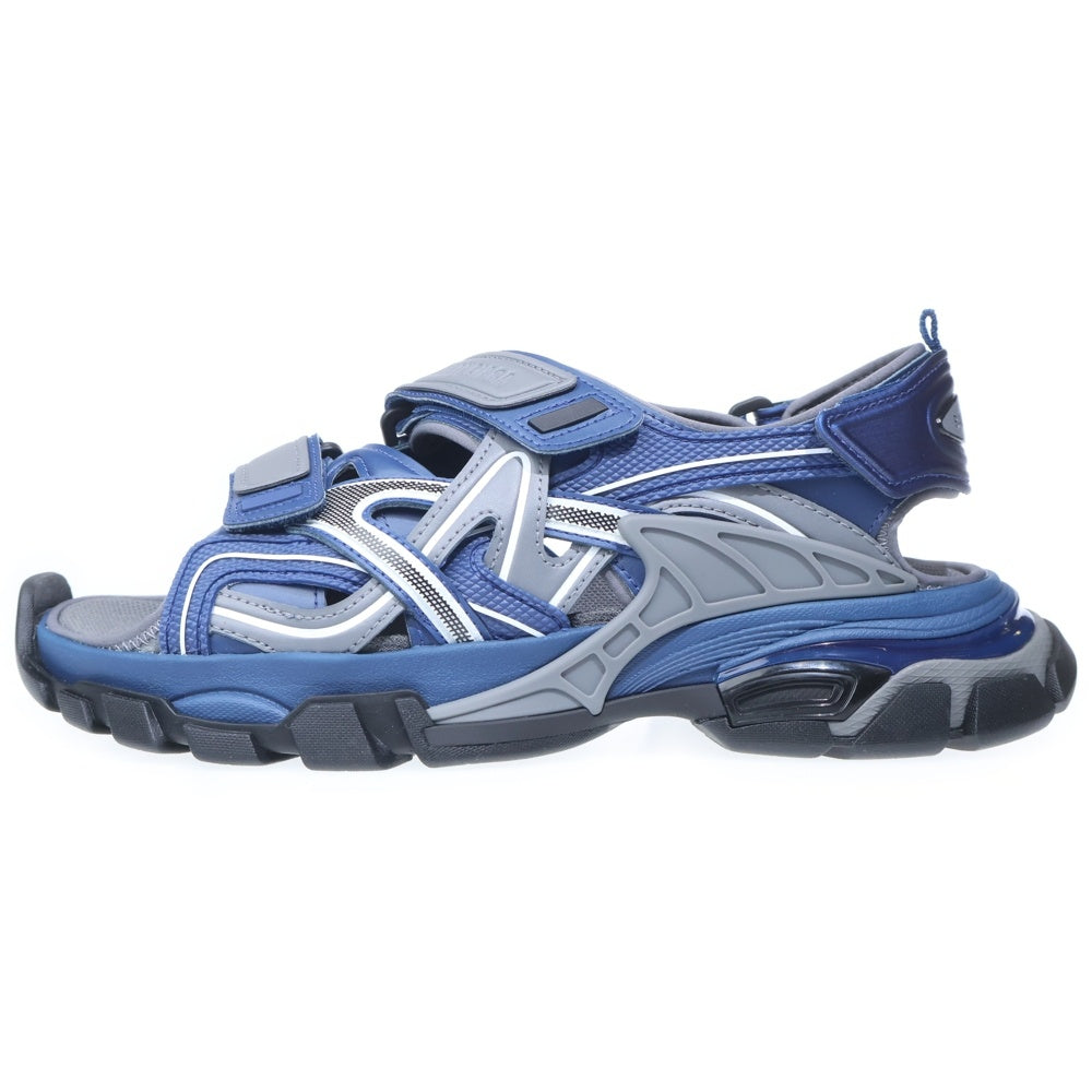 BALENCIAGA(バレンシアガ) TRACK SANDAL トラック サンダル ベルクロ シューズ グレー/ネイビー US10/28.5cm 617542