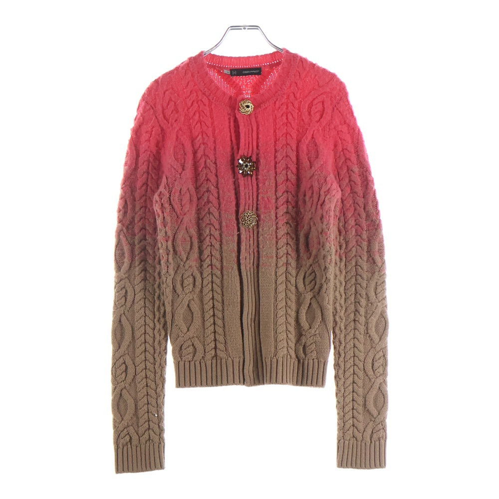 DSQUARED2(ディースクエアード) グラデーション ニットセーター ピンク/ブラウン