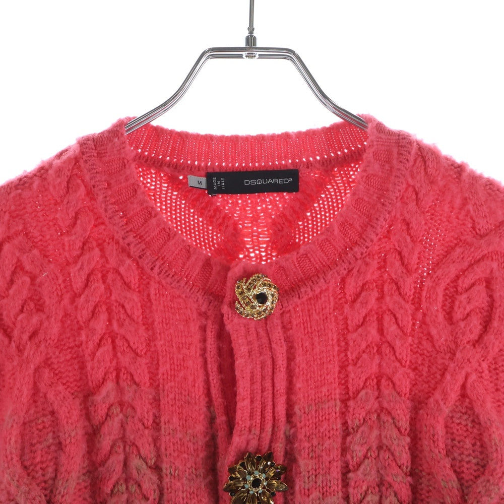 DSQUARED2(ディースクエアード) グラデーション ニットセーター ピンク/ブラウン