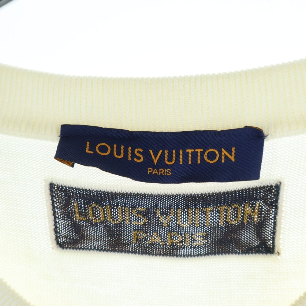 LOUIS VUITTON(ルイヴィトン) End Goal Knit 半袖Tシャツ RM212 GO5 HLN95W