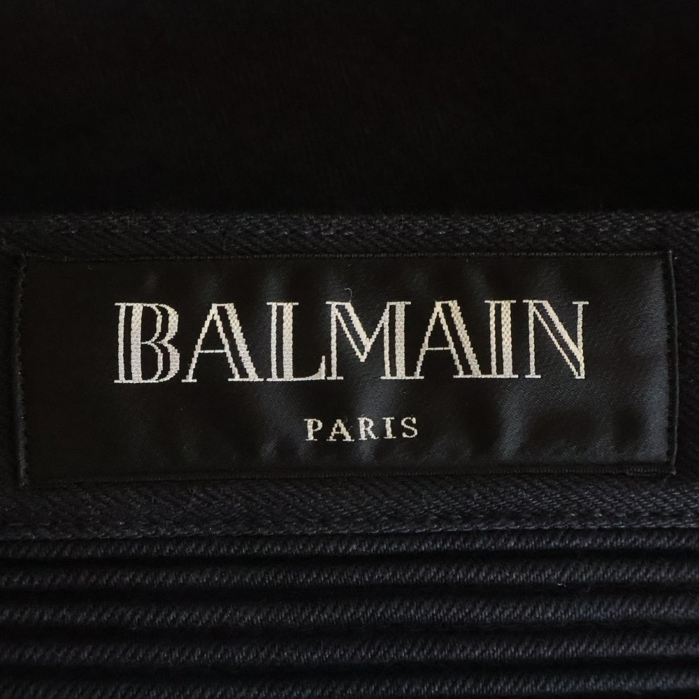 BALMAIN(バルマン) バイカーパンツ S5HT551C710