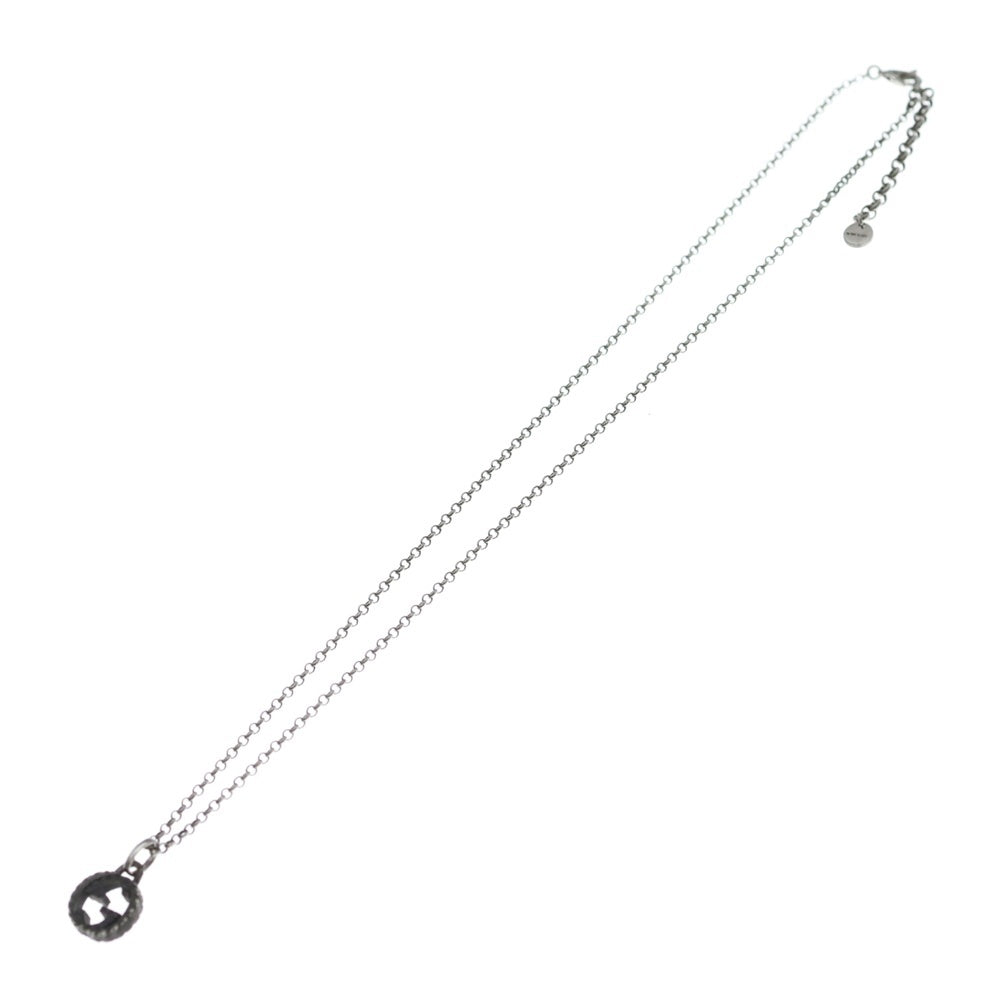 GUCCI(グッチ) インターロッキングG ネックレス Ag925 SV シルバー ペンダント