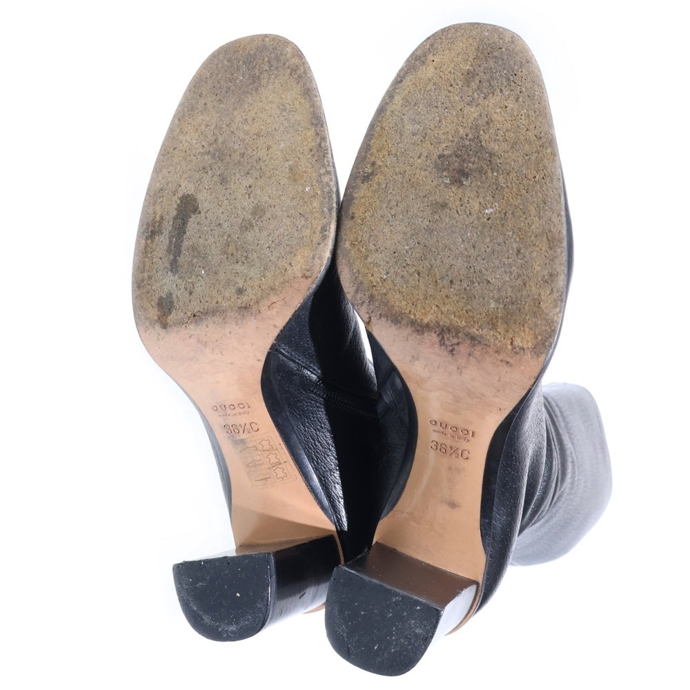 GUCCI(グッチ) ロングブーツ ブラック 132877 レディース