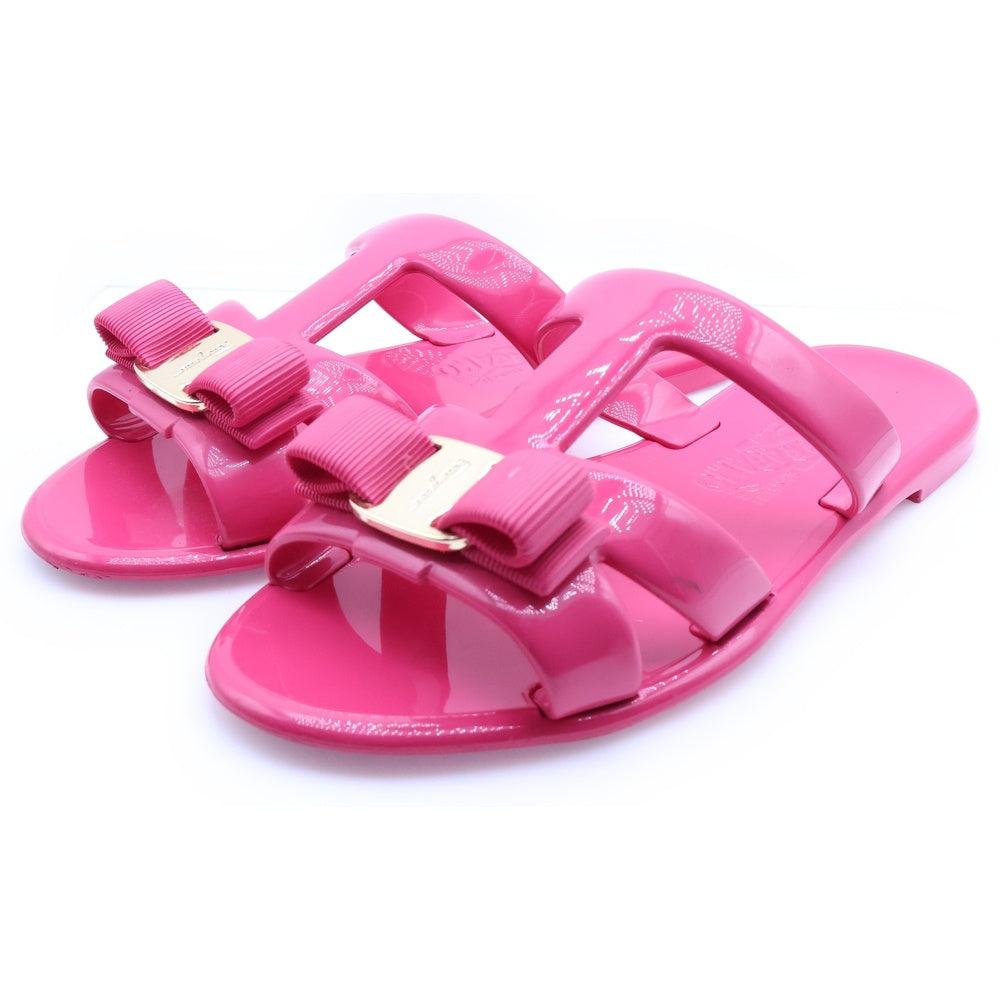 FERRAGAMO(フェラガモ) ヴァラリボン サンダル レディース ピンク