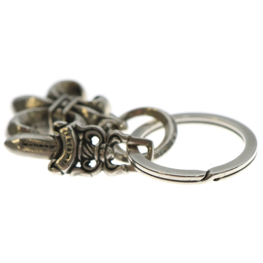 CHROME HEARTS(クロムハーツ) BSF&No5 DGGR/BSフレア#5ダガーキーリング オールドシルバー