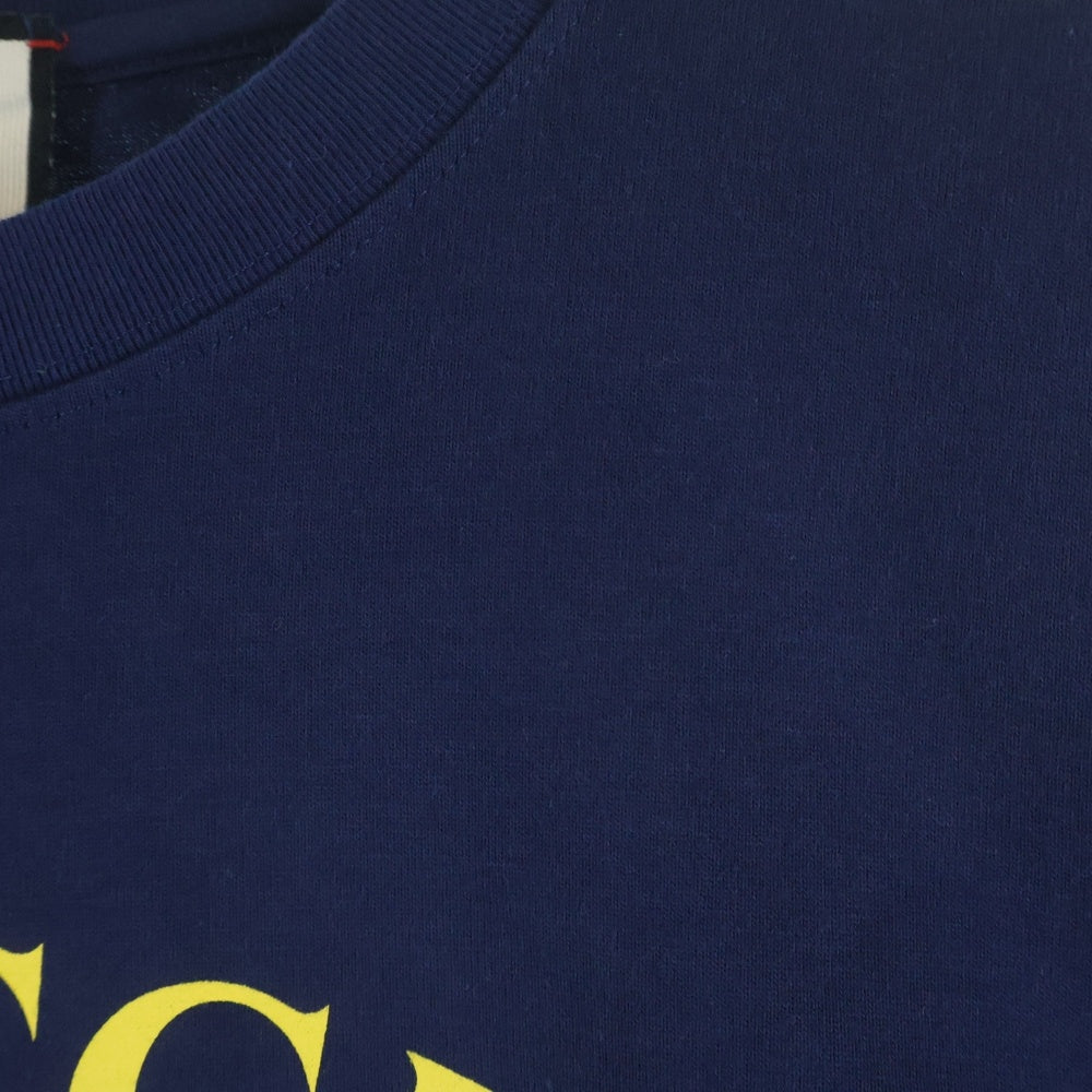 GUCCI(グッチ) 20AW Disc Print Oversized Tee ディスク プリント オーバーサイズ半袖カットソー ネイビー 616036 XJCSQ
