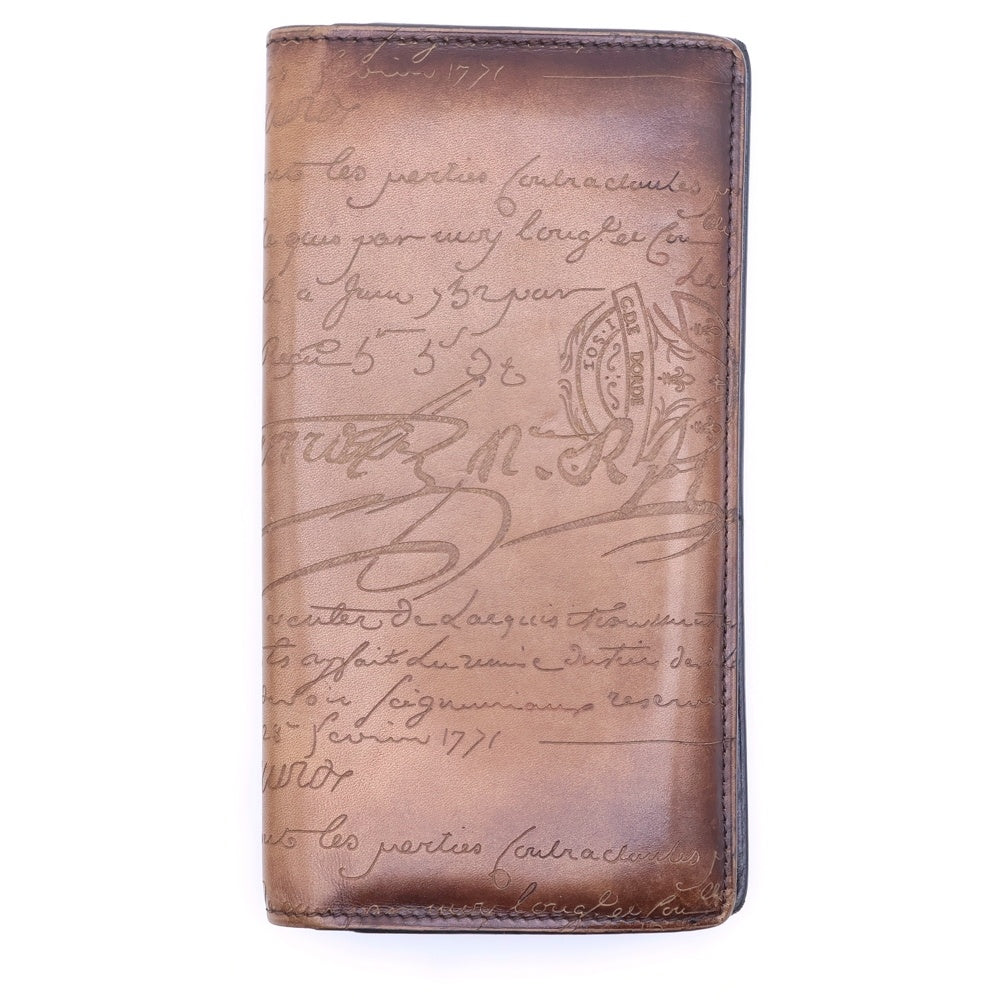 Berluti(ベルルッティ) カリグラフィ 2つ折り長財布 ロングウォレット