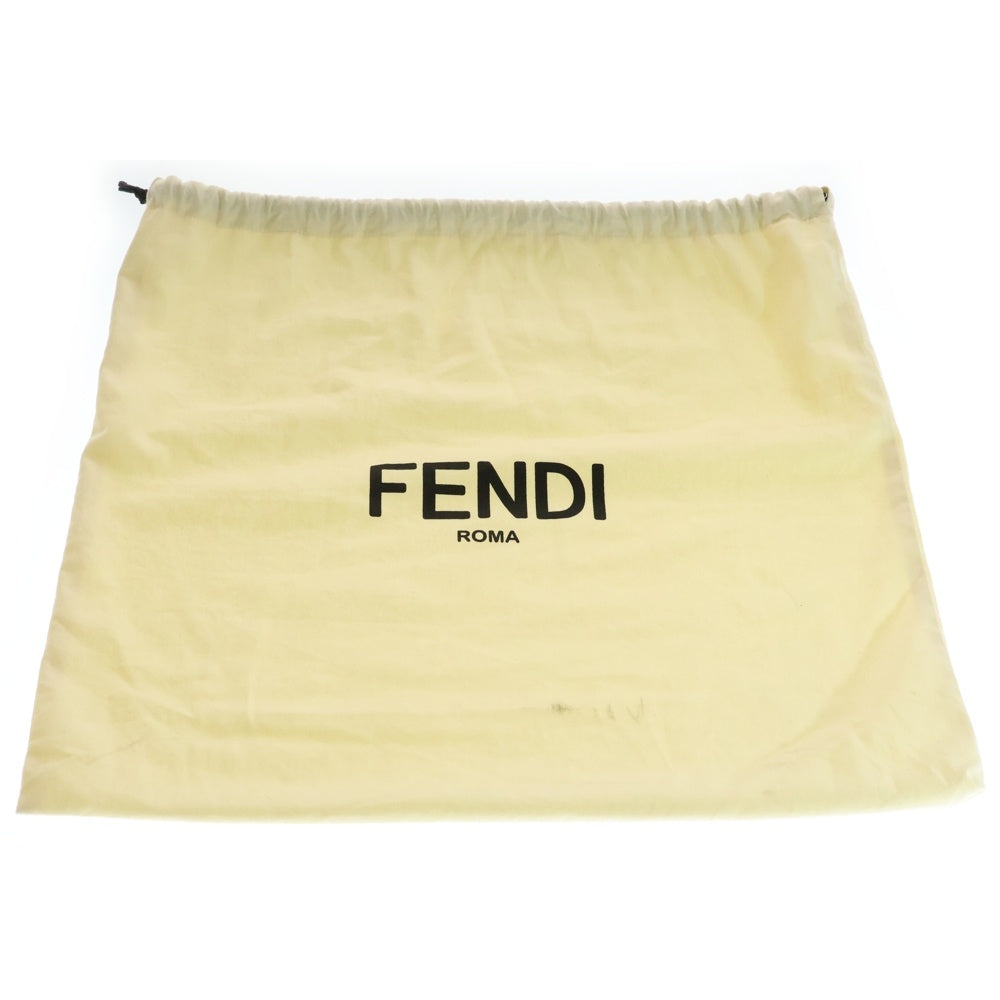 FENDI(フェンディ) ピーカブー ミディアム レザー 2WAY ハンド ショルダーバッグ ゴールド金具 ベージュ/ブラウン 8BN290 レディース