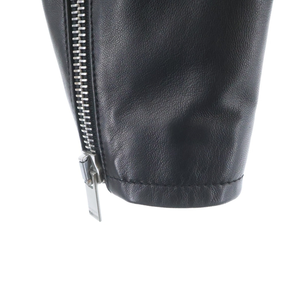 SAINT LAURENT PARIS(サンローランパリ) L01 クラシックモーターサイクル レザー ライダースジャケット ブラック 484284 Y5YA2