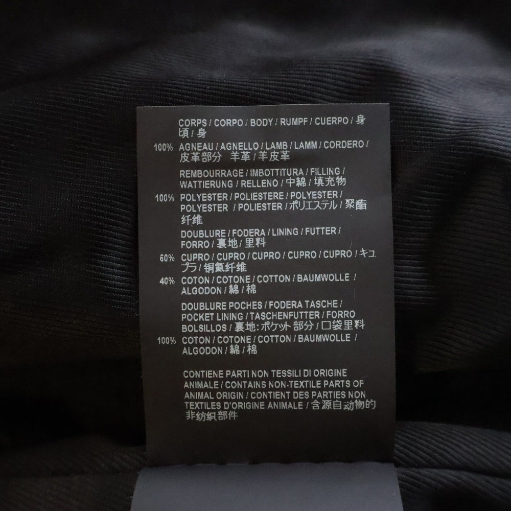 SAINT LAURENT PARIS(サンローランパリ) L01 クラシックモーターサイクル レザー ライダースジャケット ブラック 484284 Y5YA2