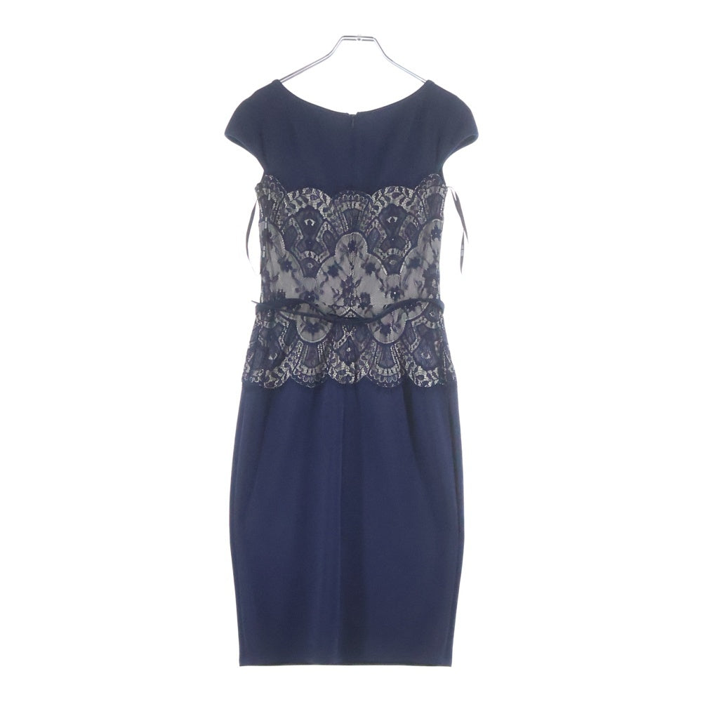 TADASHI SHOJI(タダシショウジ) レース ワンピース ネイビー レディース