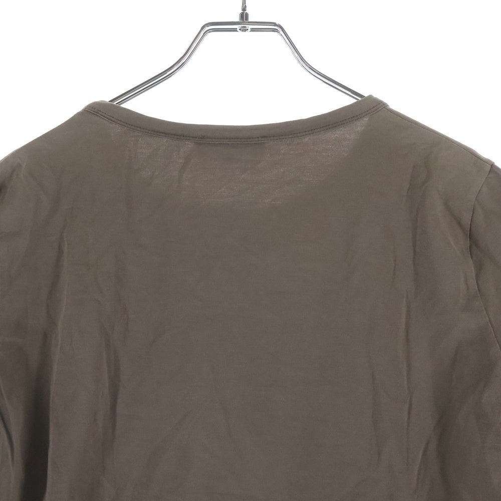 CELINE(セリーヌ) エンブレム刺繍Tシャツ カットソー ブラウン 29A19/2213 レディース