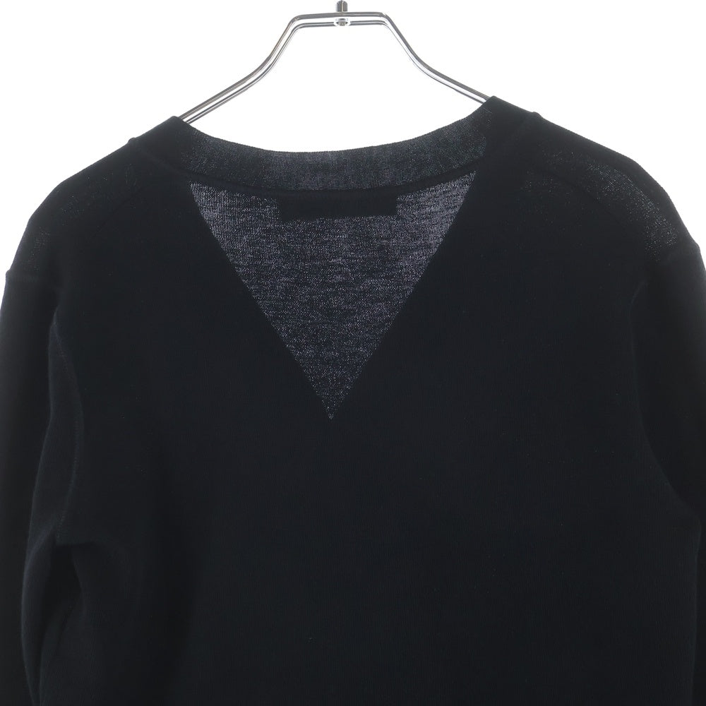Christian Dior(クリスチャンディオール) 25AW カシミヤ Vネック ニットカーディガン ブラック レディース 214G50AM125