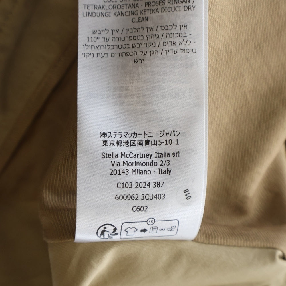 STELLA McCARTNEY(ステラマッカートニー) ポンチョトレンチコート ライトアウター ベージュ 38 600962 3CU403 レディース