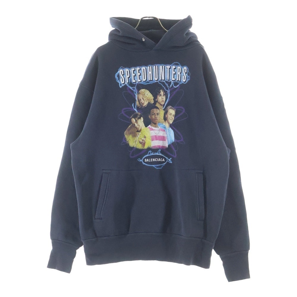 BALENCIAGA(バレンシアガ) 19AW SPEED HUNTERS スピードハンターズ スウェットプルオーバーパーカー ブラック 541707 TCV37