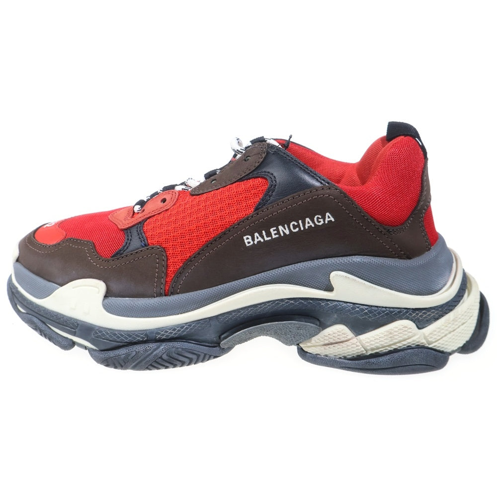 BALENCIAGA(バレンシアガ) Triple S ダッドスニーカー レッド 516440