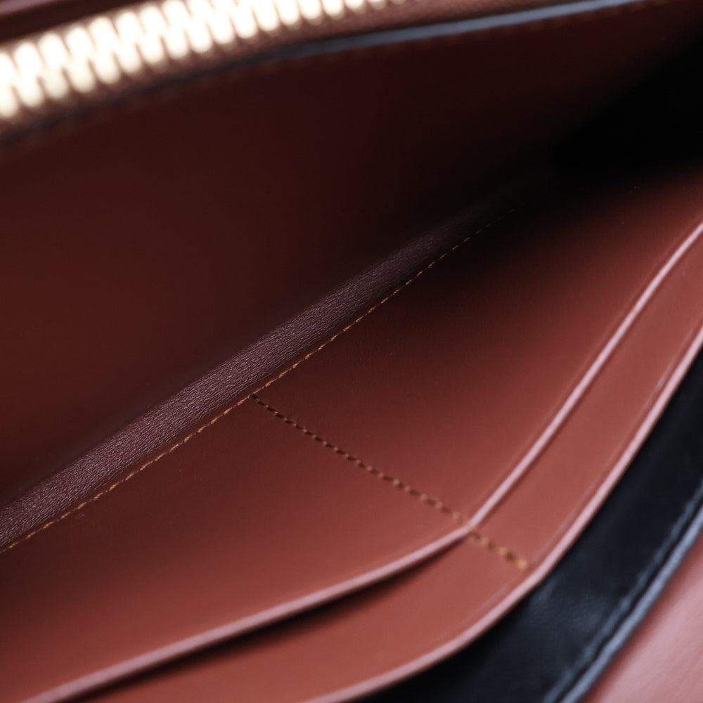 BURBERRY(バーバリー) TBモノグラム 二つ折り長財布 ウォレット ブラウン PVC