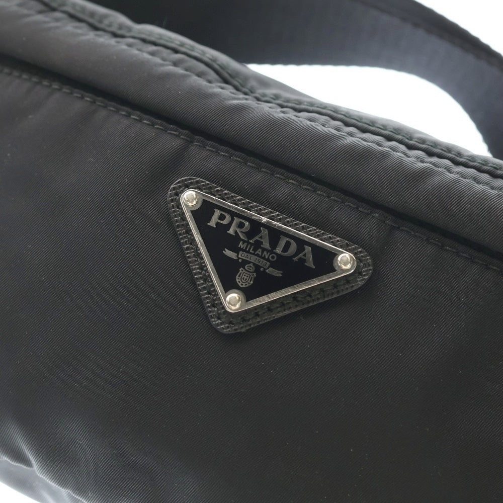 PRADA(プラダ) ボディバッグ ウエストバッグ ブラック ナイロン