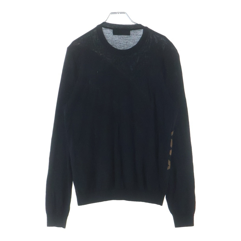 FENDI(フェンディ) ズッカ ニットセーター ブラック 48 FZZ426 レディース