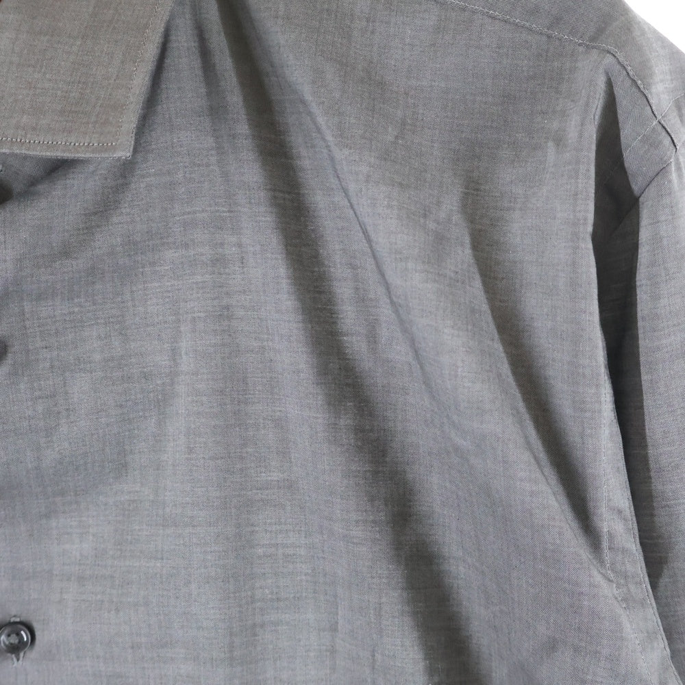 HUGO BOSS(ヒューゴボス) レギュラーカラー 長袖シャツ グレー