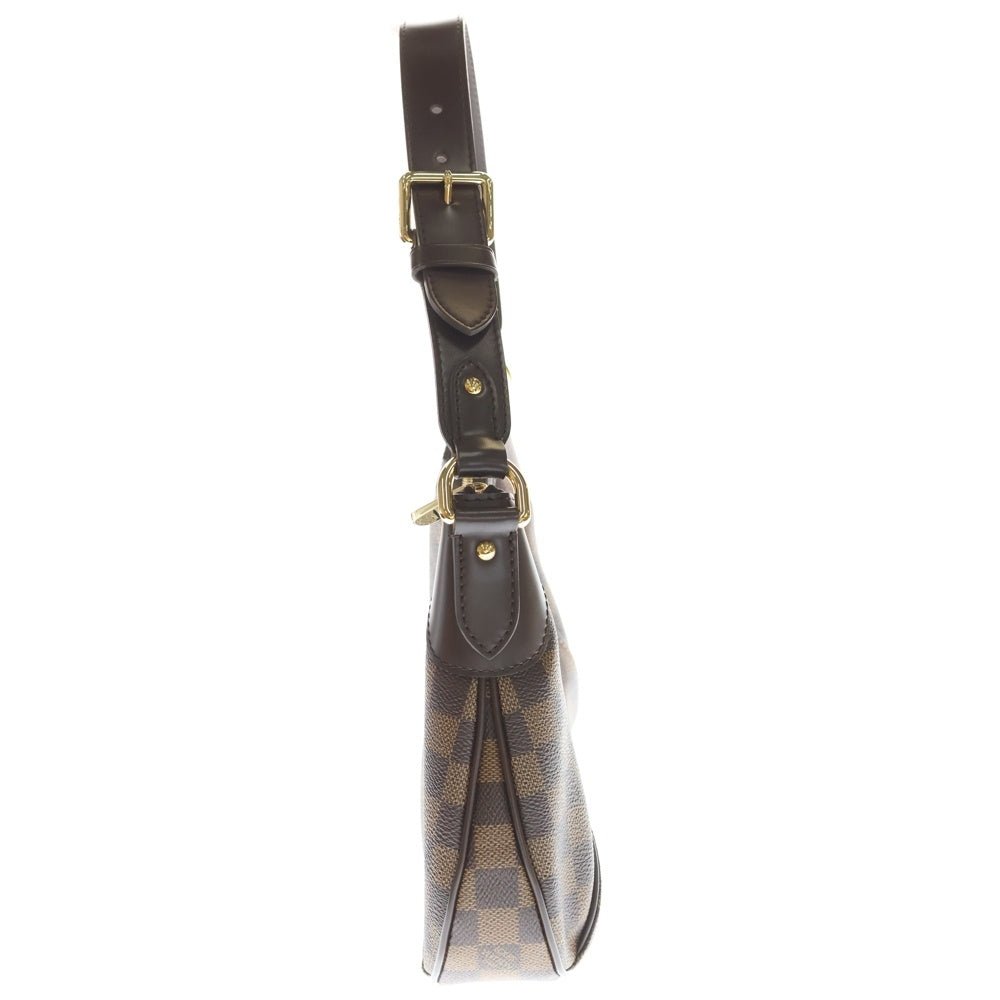 LOUIS VUITTON(ルイヴィトン) ダミエ テムズPM PVC レザー ワンショルダーバッグ ゴールド金具 ブラウン N48180 レディース