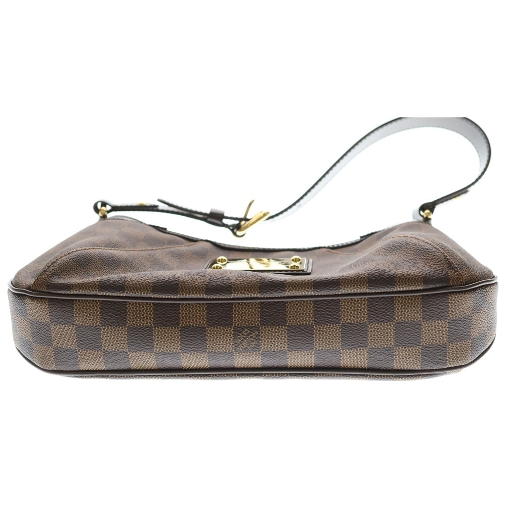 LOUIS VUITTON(ルイヴィトン) ダミエ テムズPM PVC レザー ワンショルダーバッグ ゴールド金具 ブラウン N48180 レディース