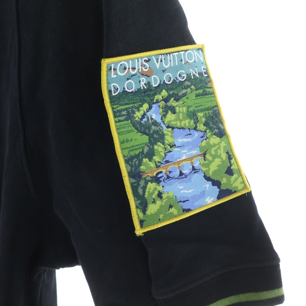 LOUIS VUITTON(ルイヴィトン) ■18AWナショナルパークパッチ 半袖Tシャツ ブラック #M HFY77WHUC