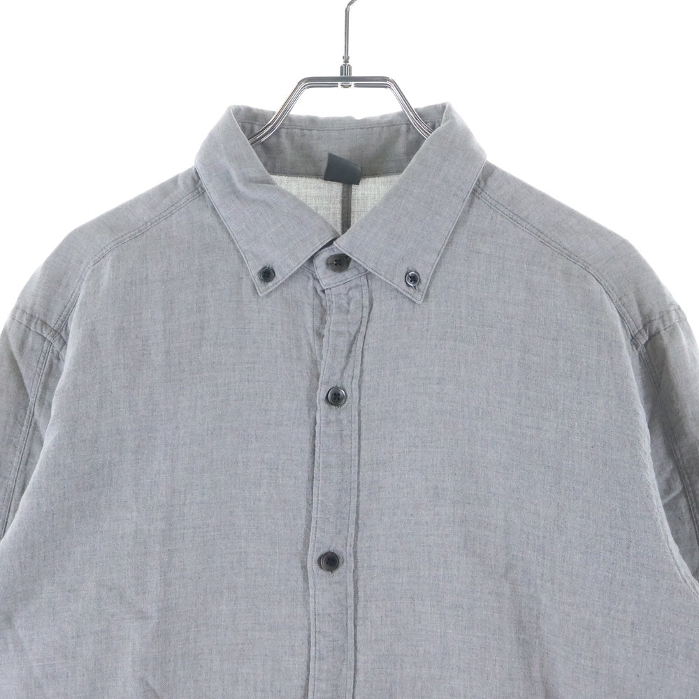Calvin Klein(カルバンクライン) ■長袖シャツ グレー コットン ボタンダウン #L
