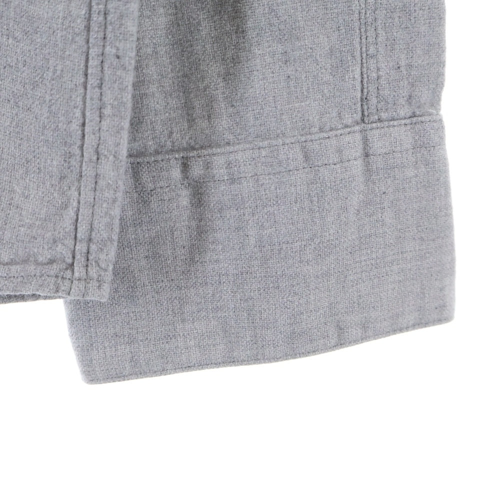Calvin Klein(カルバンクライン) ■長袖シャツ グレー コットン ボタンダウン #L