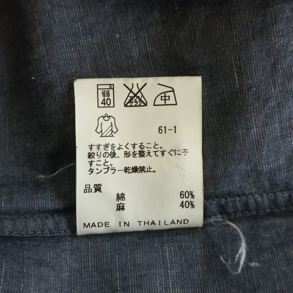 Calvin Klein(カルバンクライン) ■長袖シャツ グレー コットン