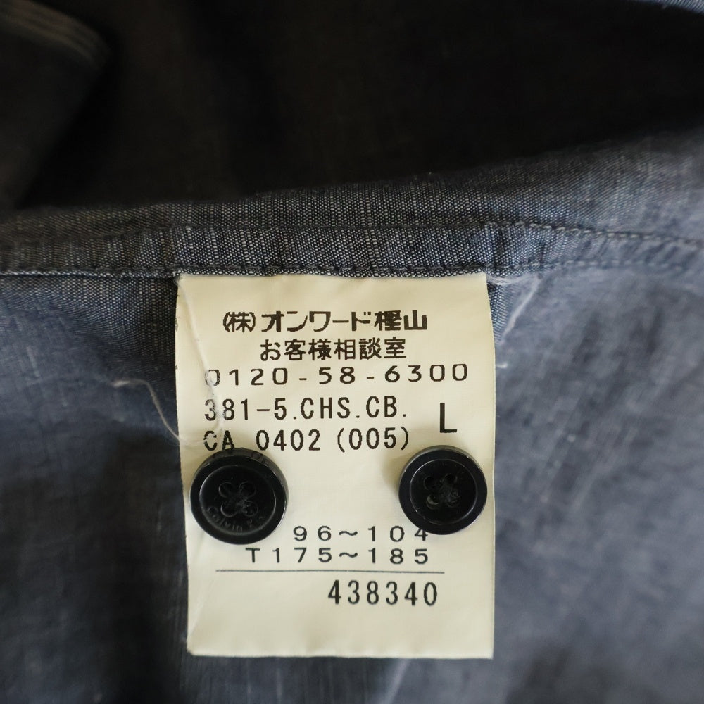 Calvin Klein(カルバンクライン) ■長袖シャツ グレー コットン