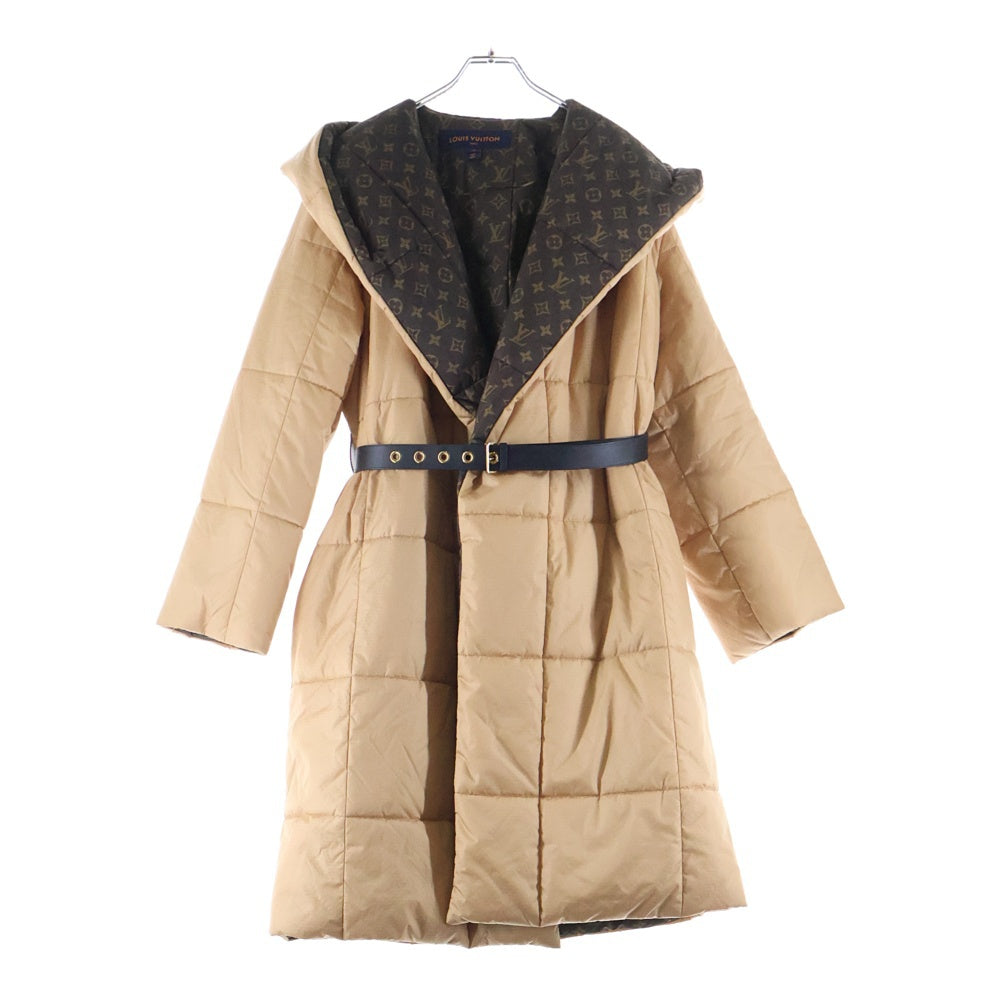 LOUIS VUITTON(ルイヴィトン) ■モノグラム ロングピローパファーラップコート ベージュ 34 RW222W レディース