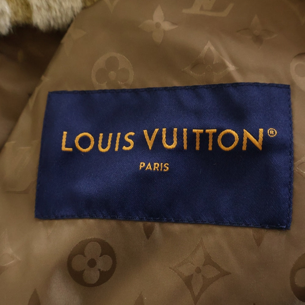 LOUIS VUITTON(ルイヴィトン) 26SS エピ フリース ボア フーデッド ジャケット ブルゾン ベージュ RM261MM CW3 HUY34W