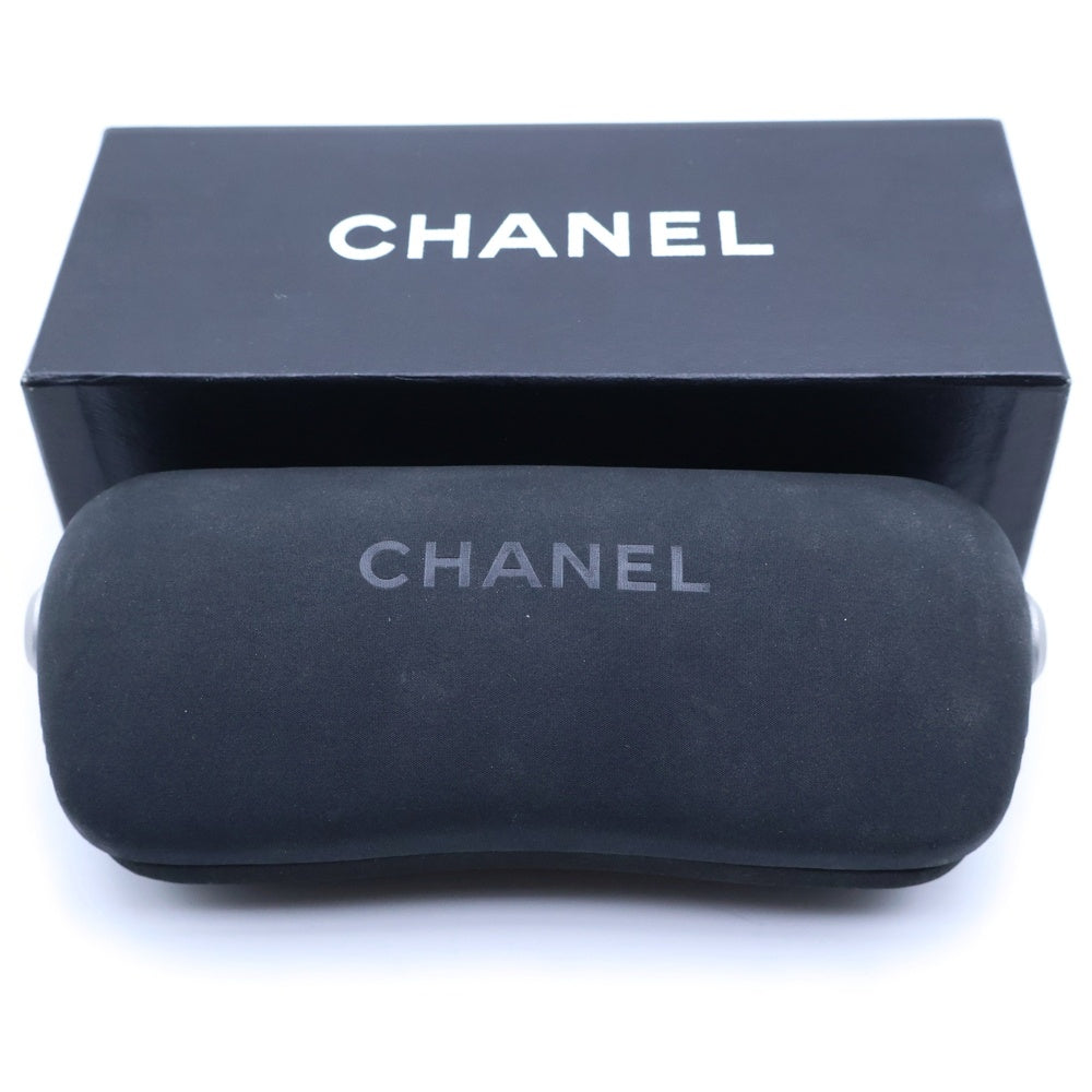 CHANEL(シャネル) リムレス スクエア カラーレンズ サングラス メガネ 眼鏡 アイウェア ブロンズ c.116/74 レディース