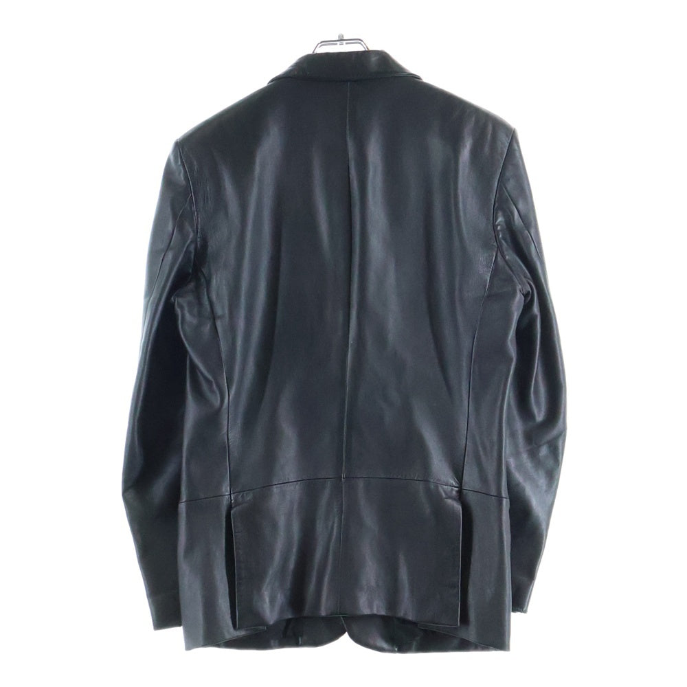 GUCCI(グッチ) 2Bラムスキンテーラードジャケット ブラック 339-0929-7516