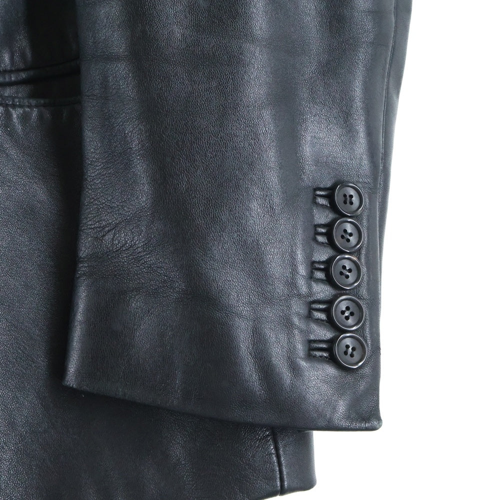 GUCCI(グッチ) 2Bラムスキンテーラードジャケット ブラック 339-0929-7516