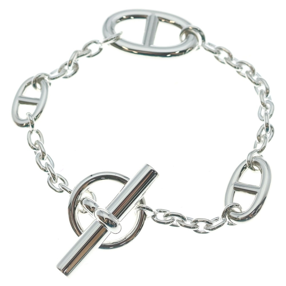 HERMES(エルメス) ファランドールST ブレスレット シェーヌダンクル Ag925 SV シルバー