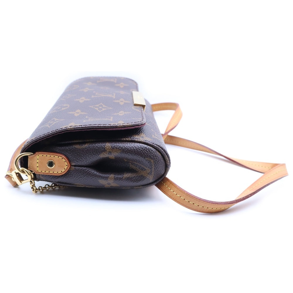 LOUIS VUITTON(ルイヴィトン) モノグラム フェイボリットPM ハンドバッグ 2wayショルダーバッグ ブラウン PVCレザー M40717